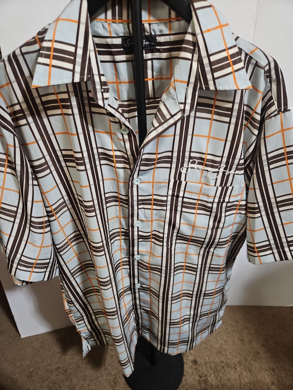 Vintage Sean John Button Up L Mens